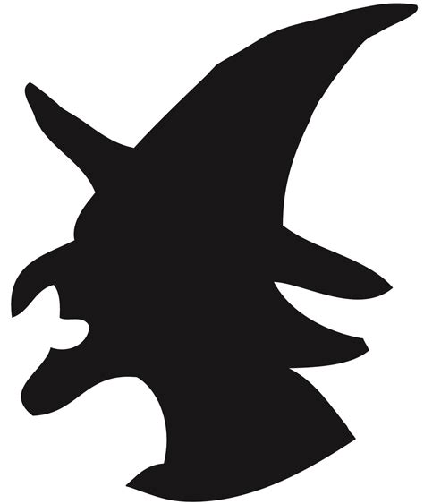 Halloween Witch Silhouette Templates at GetDrawings | Free download