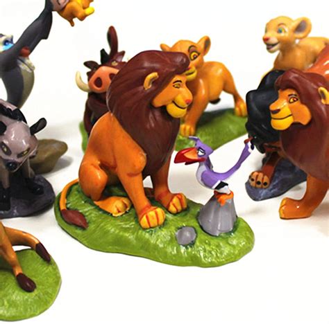 The Lion King PVC Action Figures Set of 9 Pcs - Simba l Nala l Rafiki l ...