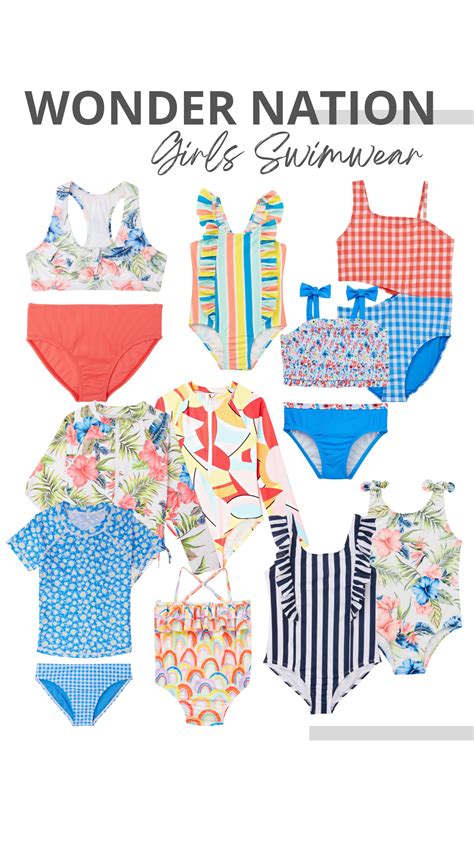 Wonder Nation Girls Swimwear - Walmart Finds