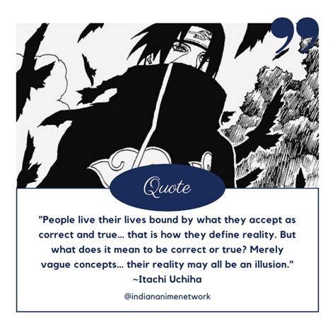 24 Amazing Quotes By Itachi Uchiha - Indian Anime Network