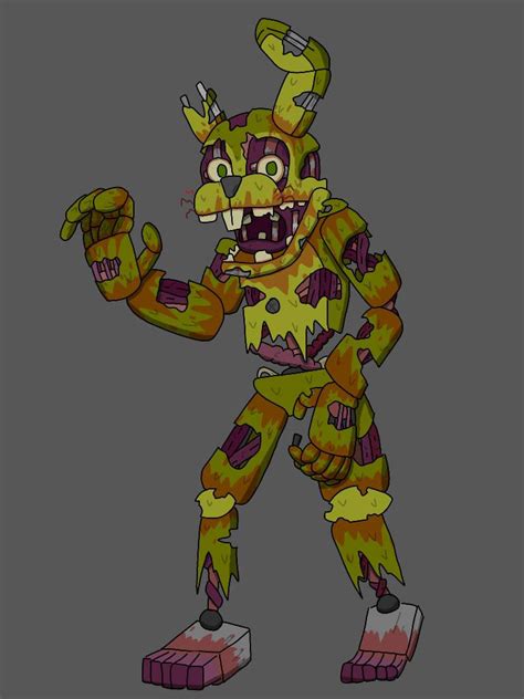 Springtrap fanart by ultimatefan5556 on DeviantArt