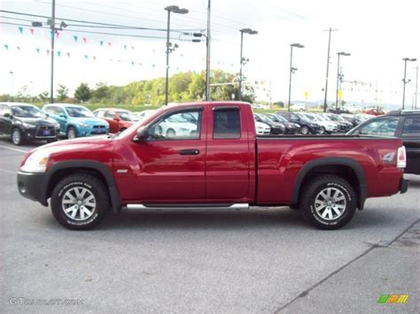 Lava Red 2006 Mitsubishi Raider DuroCross Extended Cab 4x4 Exterior ...