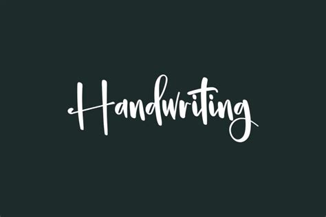 Handwriting | Fonts Shmonts