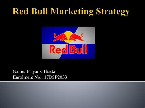 Red bull marketing strategy