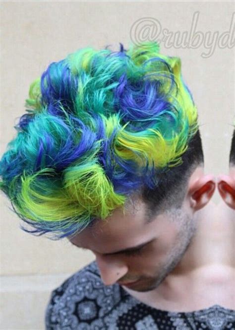 green hair color male - Frank Pinkerton