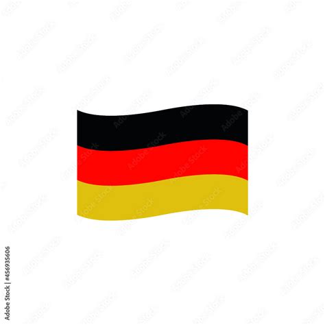 Germany flag emoji vector Stock Vector | Adobe Stock