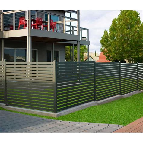 Aluminum Horizontal Fence - Fence Panels