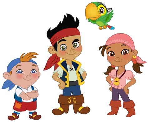 Cartoon Characters: Jake and the Neverland Pirates