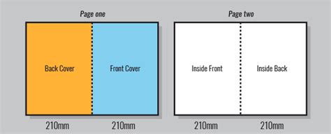 A3 Fold to A4 Landscape - CMYK Colour Online