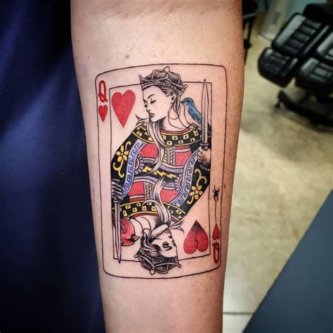 Queen Of Hearts Tattoo