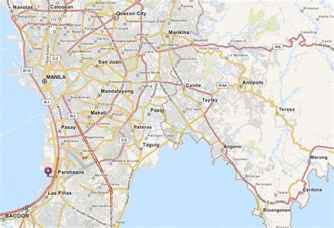 Paranaque Map - Philippines