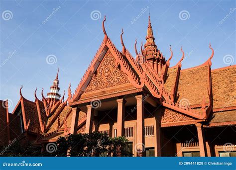 Image of Details of the Architecture of National Museum of Cambodia ...