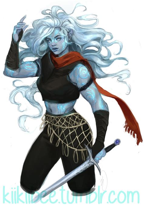 ArtStation - DnD. Genasi | Character art, Character portraits ...