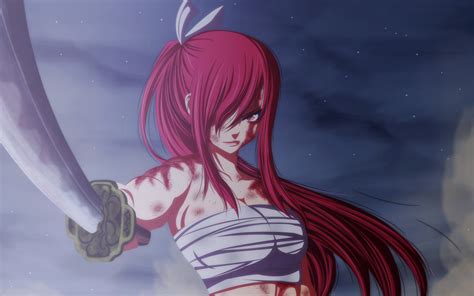 Erza Scarlet Wallpaper HD - WallpaperSafari