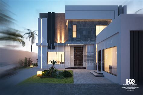 Modern Villa Exterior Design :: Behance