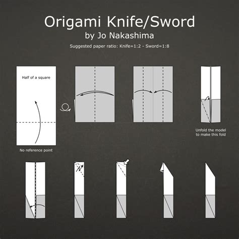 Origami Knife/Sword - Jo Nakashima