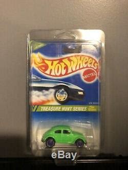 Vintage Hot Wheels 1995 Treasure Hunt series 5 of 12 cars VW Bug