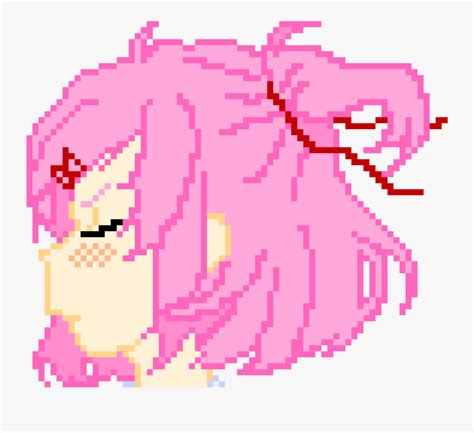 Cute Easy Anime Pixel Art : It helps to throw a grid on the.