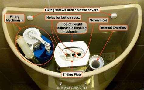 Opening Dual-Flush Toilet Cisterns - Helpful Colin