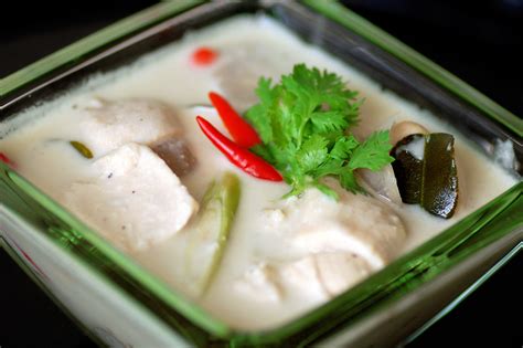 Recipe: Spicy Thai Coconut Chicken Soup - West Coast Food