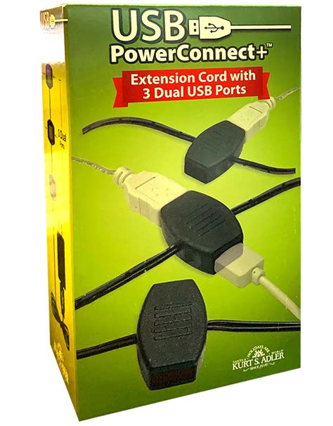 USB Extension Cord With 6 Power Outlets - Digs N Gifts