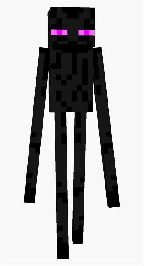 Enderman Minecraft, HD Png Download - kindpng