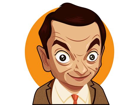 Mr. Bean Cartoon Character Sketch on Behance