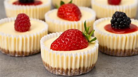 Easy Mini Cheesecakes | Home Design, Garden & Architecture Blog Magazine