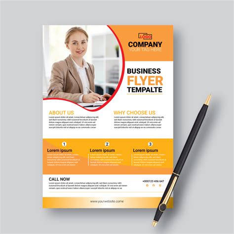 Creative professional business flyer template vector design - MasterBundles