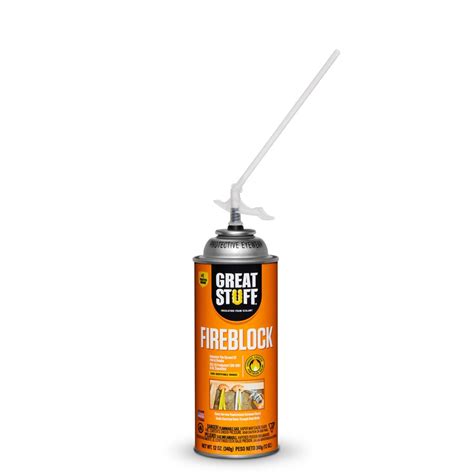 Dow GREAT STUFF Fireblock 12-oz Spray Foam Insulation at Lowes.com