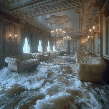 Titanic ship interior. Ai recreation by Coolarts223 on DeviantArt