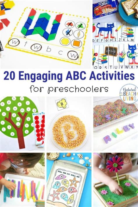 25+ Alphabet Activities for Preschoolers - Natural Beach Living