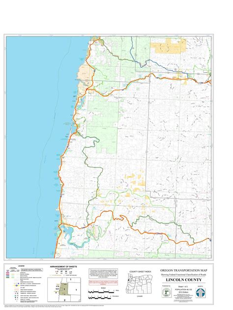 Lincoln County Sheet 1 Map by Avenza Systems Inc. | Avenza Maps