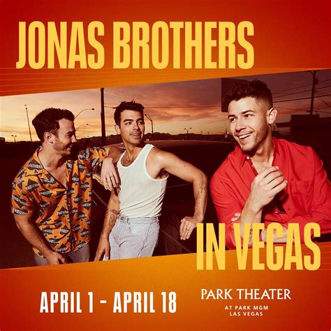 Jonas Brothers Announce Las Vegas Residency at Park MGM | Entertainment ...