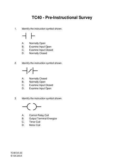 Fillable Online Ladder logic symbols cheat sheet Fax Email Print ...