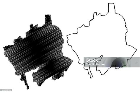 Bijeljina City Map Vector Illustration Scribble Sketch City Of ...