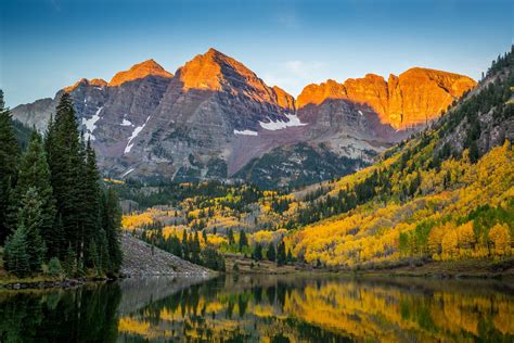 Maroon Bells Fall Sunrise | Aspen Snowmass Area | Scott Smith Photography