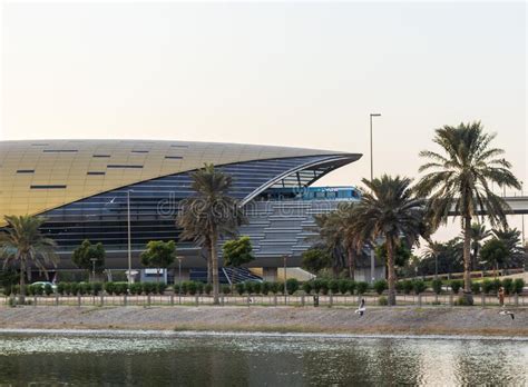 Dubai, UAE - 12.21.2022 - Shot of a Mall of the Emirates Metro Station ...