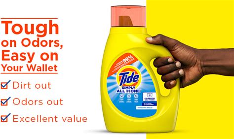 Simply Clean and Fresh Laundry Detergent - Tide