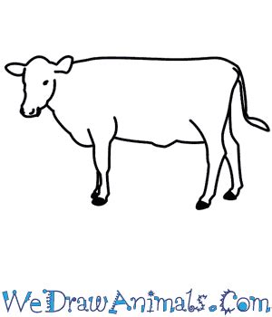 Easy Cow Pictures To Draw - All About Cow Photos