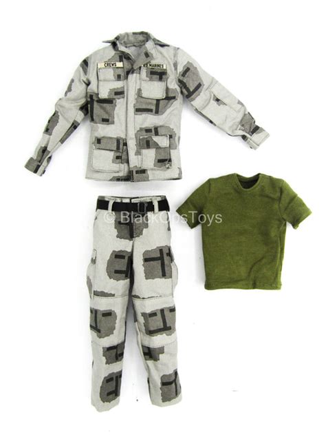 US Marine Gunnery Sergeant Crews - Urban Camo Combat Uniform Set ...