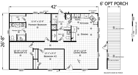 Double Wide Mobile Home Floor Plans Texas | Viewfloor.co