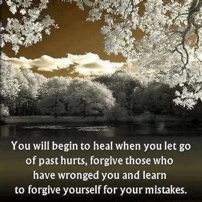 Learn To Forgive Yourself For Your Mistakes | Quote Picture