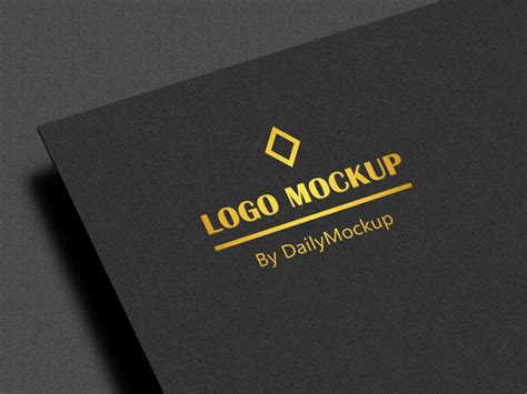 Free Logo PSD Mockup | Free PSD Templates