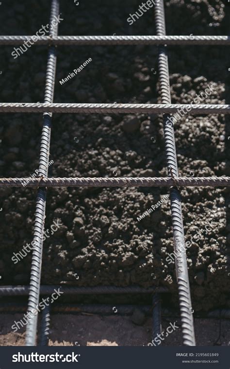 Concrete Slab Foundation Construction Site Stock Photo 2195601849 ...