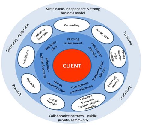 Continuum Of Care Model Diagram