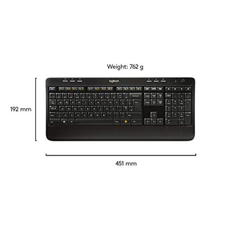 Logitech MK520 Wireless Keyboard and Mouse Combo — Keyboard and Mouse ...