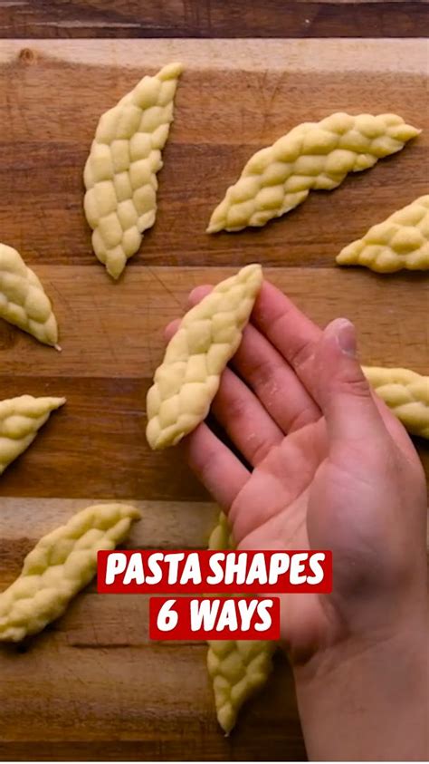 Easy Pasta Shapes By Hand | Healthy recipes, Diy food recipes, Foood ...