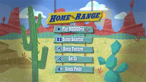 Home on the Range (2004) - DVD Movie Menus