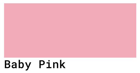 Baby Pink Color Codes - The Hex, RGB and CMYK Values That You Need